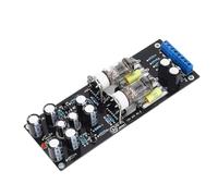 FTVOGUE Placa de Preamplificador de Tubo de Vacío, Preamplificador de Audio HiFi PCB de Doble Cara CA 12 V con Tubo 6J1, Resistencias de Película Metálica, LED, bajo Ruido para Usuarios de Audio