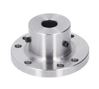 FTVOGUE Placa Frontal de Torno de Acero de Alto Manganeso, Instalación Simple, Desmontaje Simple, Caja de Almacenamiento, para K11 80, K72 80, K12 Chucks con 6 Agujeros de Montaje (16 mm)