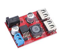 FTVOGUE Placa Reguladora de Voltaje, Módulo Convertidor USB Dual DC 6V a