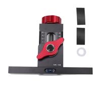 FTVOGUE Plantilla de Instalación de Puerta de Gabinete, Posicionador de Montaje en Panel de Aleación de Aluminio con Almohadillas Antideslizantes de Nivel de Burbuja para Gabinetes sin Marco y con