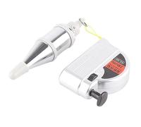 FTVOGUE Plomada Magnética, Herramienta de Construcción de Hilo de Nailon con Martillo de Acero Al Carbono, Medición Vertical para Constructores y Proyectos de Bricolaje (#1)