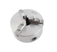 FTVOGUE Portabrocas de Torno Autocentrante, Juego de Piezas de Repuesto de Metal de 3 Mordazas con Llave para Sujetar el Disco del Eje Colgante Triángulo Equilátero (K11-160)