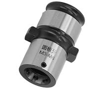 FTVOGUE Portabrocas Redondo de Acero Al Carbono, Boquilla Redonda de 30 Mm de Diámetro Exterior, 20 Mm de Diámetro Interior, 55 de Profundidad de Rosca, Ajuste Preciso con Llave Hexagonal para