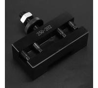 FTVOGUE Portaherramientas 250-202, Portaherramientas de Torneado Duradero con Rápido para Herramientas de Torno Orientado de 1/4 a 5/8 Pulgadas