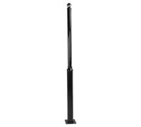 FTVOGUE Poste de Alumbrado Público de Acero Q235 de 16 Pies, Poste Montado Lateral de Alta Resistencia para Estacionamientos, Canchas de Baloncesto, áreas Residenciales