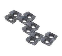 FTVOGUE Premium 10 PCS Cemented Cemiding Turning Inserta Cortador de Fresado CNC Tool Set Kit para Torno