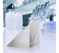 FTVOGUE Prism de Vidrio óptico, Prisma Triangular de Vidrio óptico K9 con Cuatro Luces, para Herramienta de Enseñanza o o Decoración, Termómetros Infrarrojos, con Diseño Hermoso y único, Iris