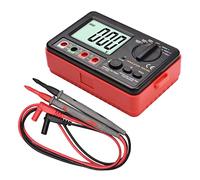 FTVOGUE Probador de Aislamiento Digital Medidor de Voltaje Portátil 2000MΩ 1000V Pantalla LCD Medición de Continuidad CA CC para Electricistas Mantenimiento de Telecomunicaciones Pruebas de Equipos