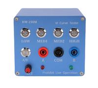 FTVOGUE Probador de Curva VI, Dispositivo de Prueba ASA de Doble Canal para Circuitos Mixtos Analógicos Digitales con 4 Frecuencias de Prueba Ajustables HW 210M