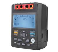 FTVOGUE Probador de Resistencia de Aislamiento Megóhmetro Digital Voltímetro UT511 Rango Automático 100 V a 1000 V 10 GΩ Retroiluminación LCD Retención de Datos USB para Inspección de Cables del