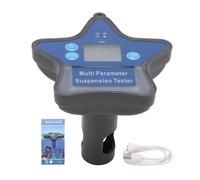 FTVOGUE Probador Multiparámetro de Calidad del Agua BT 9 Herramientas en un Monitor de Calidad del Agua con ORP PH TDS EC SALT CL Temp para Piscinas de Acuicultura Aguas Residuales