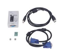 FTVOGUE Programador ISP Multifuncional, Programador Universal USB RT809F con ABS Rojo Cobre PU, Lectura y Escritura 24 25 93 95 26 27 28 29 30 39 49 50 Series para Reparación de Monitores de TV LCD