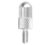 FTVOGUE Puntos de Contacto de Sonda Indicadora de Cuadrante de Rosca M2.5 Lápiz óptico de Indicador de Cuadrante con Material de Acero de Tungsteno para (Cabeza lateral curvada)