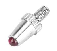 FTVOGUE Puntos de Contacto de Sonda Indicadora de Cuadrante de Rosca M2.5 Lápiz óptico de Indicador de Cuadrante con Material de Acero de Tungsteno para (Cabeza lateral estándar rubí B2)