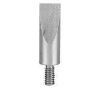 FTVOGUE Puntos de Contacto de Sonda Indicadora de Cuadrante de Rosca M2.5 Lápiz óptico de Indicador de Cuadrante con Material de Acero de Tungsteno para (Lado del filo del cuchillo)