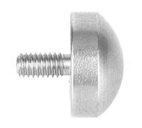 FTVOGUE Puntos de Contacto de Sonda Indicadora de Dial de Acero de Tungsteno con Rosca M2.5 con Bordes Planos para Reemplazo de Indicador de Cuadrante (Cabeza lateral curvada grande)