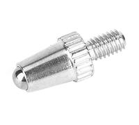 FTVOGUE Puntos de Contacto de Sonda Indicadora de Dial de Acero de Tungsteno con Rosca M2.5 con Bordes Planos para Reemplazo de Indicador de Cuadrante (Cabeza lateral estándar de acero de tungsteno