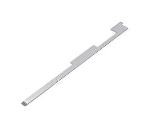 FTVOGUE Rascador de Pegamento para Máquina Aplicadora de Bandas de Bordes de 2 Piezas, Herramienta de Eliminación de Pegamento de Acero Inoxidable de Doble Cabeza con Adsorción