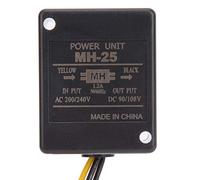 FTVOGUE Rectificador de freno 1.2A 50Hz/60Hz Motor Rectificador de freno con entrada AC200V/240V Salida DC90V/108V para freno de motor rápido BERM @ MH-25, square