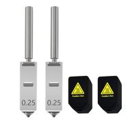 FTVOGUE Reemplazo de Boquilla Hotend Integrada de Acero Endurecido de 0,25 Mm para Impresora 3D S1 con Cubierta de Silicona Boquilla de Intercambio Rápido Totalmente Metálica para