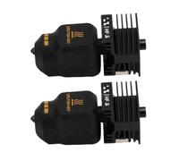 FTVOGUE Reemplazo Hotend para Impresora 3D Bambuing Lab P2S H2D H2S Boquilla de Acero Endurecido de 0,6 Mm Montaje Magnético de Rotura de Calor de Metal Completo con 4 Calcetines de