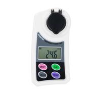 FTVOGUE Refractómetro Digital, Detector de Concentración de Azúcar Portátil LCD de 0 a 55 Brix con Compensación Automática de Temperatura y Lectura de 3 Segundos para Pruebas de Alimentos, Bebidas y