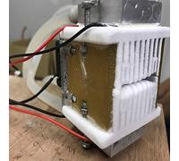 FTVOGUE Refrigerador Termoeléctrico de Refrigeración de Semiconductores, Núcleo de Refrigerador de 12V Módulo de Insinuación de Calor, DC12V TEC1-12706, Solución de Refrigeración por Agua para el