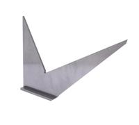 FTVOGUE Regla de Maquinista con Base Regla de Medición de Múltiples ángulos 30° 45° 90° 120° de Ingeniero de Acero Al Carbono DIN para Medición de Piezas de Trabajo