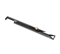 FTVOGUE Regla para Trabajar la Madera, Herramienta de Medición de Aleación de Aluminio con 0-250 Mm de Longitud y Rango de 150 Mm de Diámetro, Escalas Precisas para Diseñadores y Estudiantes de