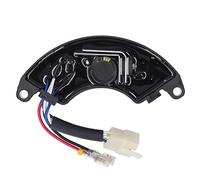FTVOGUE Regulador de Voltaje Automático del Generador, 8kW AVR Single Fase 6 Cables 250V 470UF Estabilizador, Reguladores de Voltaje, Ahorro de Energía, de Salida Eficiente y Estable para Generador