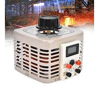 FTVOGUE Regulador de Voltaje de 1KVA, Controlador PWM Monofásico y Transformador de Voltaje para Dispositivos de CA, 4A con Función de Ajuste de Temperatura para Taladros y Calentadores Eléctricos