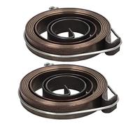 FTVOGUE Resorte de Retorno de Prensa de Taladro, Placa Cromada, Resorte de Alimentación de Pluma Estable y Robusto para Accesorios de Taladro de Banco