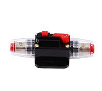 FTVOGUE Restablecer Fuze la Punta de Reinicio de la Punta del Interruptor del Circuito de la Punta de Reinicio Fuze Reinicable para el Camión de Botes 12V DC 40A 1 PC
