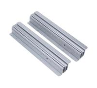 FTVOGUE Riel para Cajón de Gabinete de Acero Laminado en Frío de 24 Pulgadas, Extensión Completa de 3 Secciones, Soporte de Carga de 120 Kg para Uso de Muebles de Gabinete de Almacenamiento de