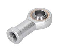 FTVOGUE Rodamiento de Rótula Rodamiento de Extremo de Varilla de Rosca Hembra Galvanizado SIL20T K Diámetro de 20 Mm M20 X 1,5 Rosca Izquierda para Uso de Oscilante de Conexión Mecánica