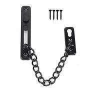 FTVOGUE Seguridad de acero inoxidable cadena de seguridad de la puerta cerradura de la puerta antirrobo de la cerradura