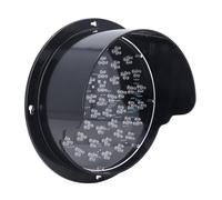 FTVOGUE Semáforo de 3 Colores Rojo Amarillo Verde Luz de Señal Montada en la Pared de 235 Mm de Diámetro con Control Remoto para Uso en Exteriores Resistente a la Intemperie