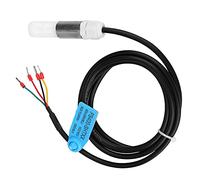 FTVOGUE Sensor de Humedad de Temperatura Compacta - Carcasa de Acero Inoxidable a Prueba de óxido - para Monitoreo de la Sala de Computadoras (Sht35)