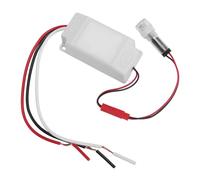 FTVOGUE Sensor de Interruptor de Luz con Fotocélula, Control Fotoeléctrico con Clasificación IP33 y de 3 Cables, con Función de Retardo, para Lámparas Fluorescentes Halógenas (DC 12-24V)