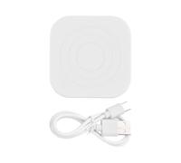 FTVOGUE Sensor de Presencia Humana, Sensor WiFi de Onda Mm de 2,4 GHz con Alcance de 6 M, Retardo Personalizado de 1 a 600 S, Detección de 120 Grados, Alimentación Tipo C para Automatización