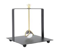 FTVOGUE Servilletero de Metal con Asa Elevadora Dispensador de Servilletas de Papel Cuadrado Vidrio de Hierro 13,5 X 13,5 X 15 Cm Fácil Recarga Organizador de Mesa Moderno para el Hogar Restaurante