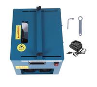 FTVOGUE Sierra de Mesa Portátil, Sierra de Mesa Compacta de 6500RPM con Hoja de 5 Pulgadas y Puerto de Polvo para Corte de Madera Contrachapada OSB, Aluminio y PVC (Enchufe de la UE)