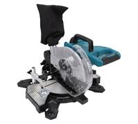 FTVOGUE Sierra Ingletadora Inalámbrica de 8 Pulgadas, Sierra Compuesta Deslizante con Motor sin Escobillas de 3600 RPM con Hoja 24T para Corte de Madera y Acero Al Aluminio, Cortes a