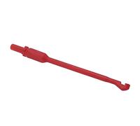FTVOGUE Sonda de Perforación Multímetro, Gancho de Prueba de Latón PA con Enchufe de 4 Mm, Aguja de Prueba de Perforación de Alambre Aislado para Pruebas de Voltaje de Circuito de Automóvil de 10 A