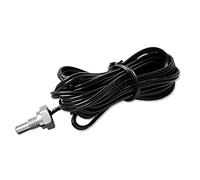 FTVOGUE Sonda de Sensor de Temperatura con Termistor 10K, Sensor de Cable de Línea de Rosca M6 de 1 M de Longitud B3435 Lecturas Precisas Conexión Fácil para Controlador de Temperatura Monitoreo de