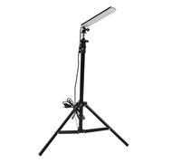 FTVOGUE Soporte de Luz de Trabajo LED con Altura Ajustable, Alimentado por USB, 84 LED, 1680 Lm, Perfecto para Estudio de Fotografía y Camping