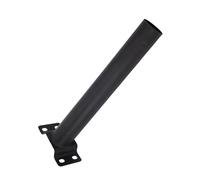 FTVOGUE Soporte de Montaje para Poste de Luz Solar Soporte de Montaje para Poste de Luz Solar Brazo Montado en la Pared con ángulo Ajustable de Acero de Aleación Galvanizada para Accesorios de de de