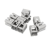 FTVOGUE Soporte de Montaje Solar de 10 Piezas, Hebilla de Instalación Rápida Fotovoltaica de Acero con Resorte, Accesorios de Montaje de Paneles Solares Fáciles de Instalar para Generación de Energía