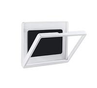 FTVOGUE Soporte Impermeable para Teléfono de Ducha, Caja de Almacenamiento de Montaje en Pared ABS para Tabletas de Menos de 10,2 Pulgadas, Disfrute de la Transmisión Mientras Se Ducha o Se Baña