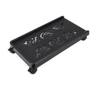 FTVOGUE Soporte para CPU Debajo del Escritorio Torre para Computadora Soporte Móvil con 4 Ruedas Giratorias, Elevador Universal ABS para Hosts de PC Cajas de Herramientas Macetas, Capacidad de Carga